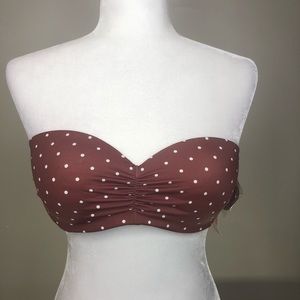 PINK Victoria Secret Polka Dot Bikini Top